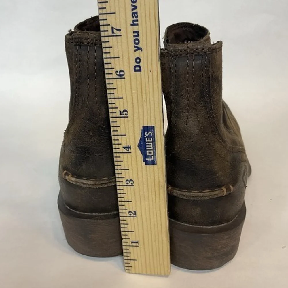 Ariat Midtown Rambler‎ Chelsea Ankle Boots Men 9D Cowboy Barn Brown Leather